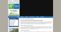 Desktop Screenshot of newtampahotels.com
